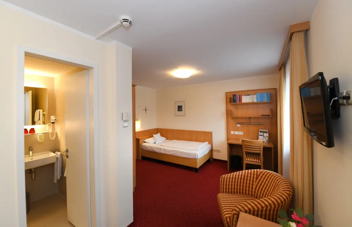 Twinzimmer im Kardinal Wendel Haus