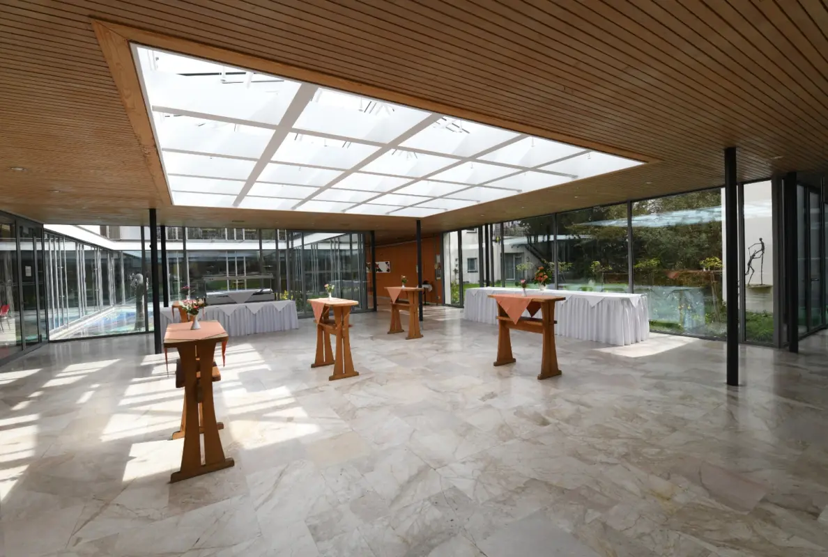 Das Atrium im Tagungszentrum München